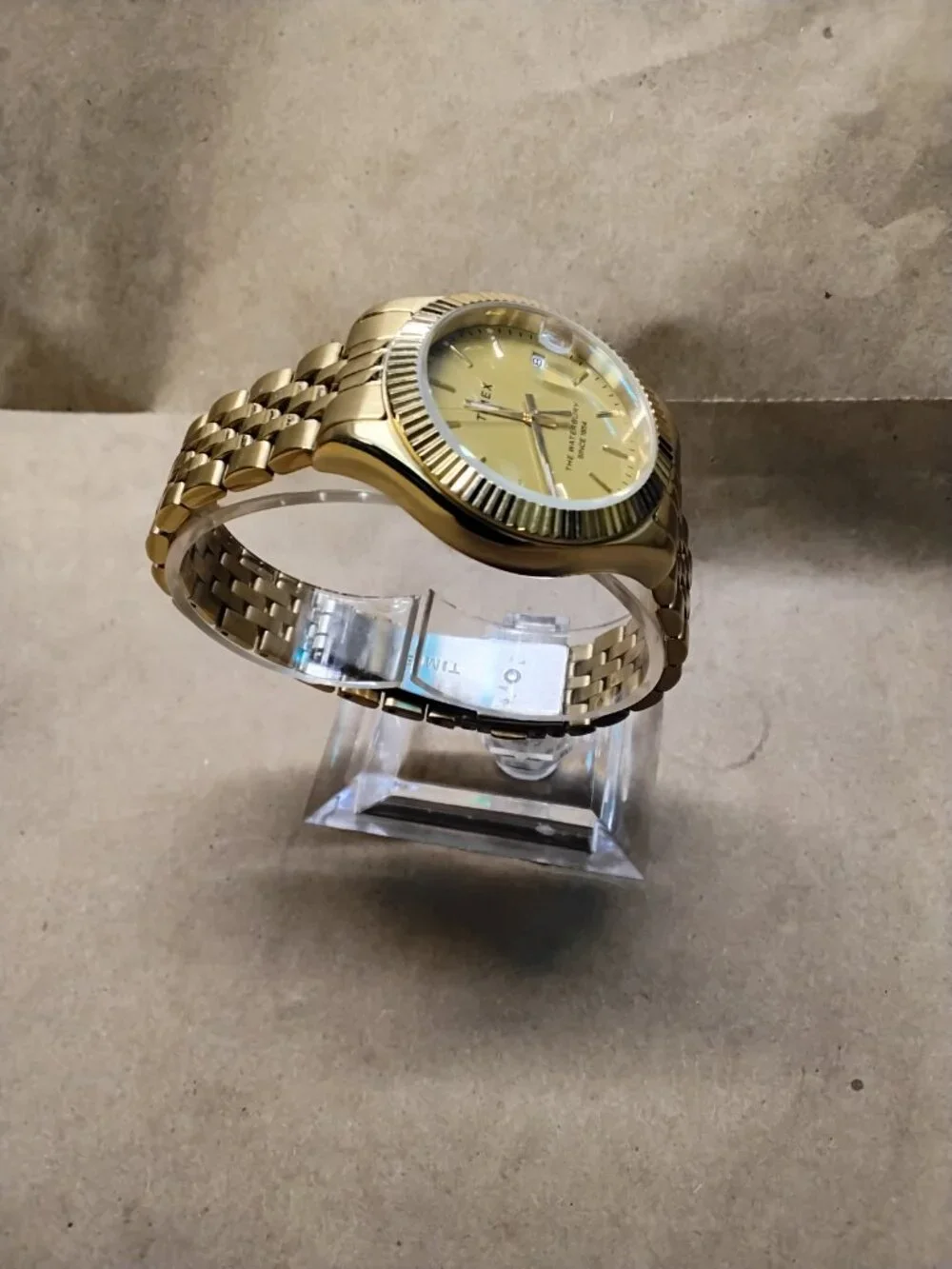 Timex Waterbury Legacy Women's Watch - Golden Tone - Used